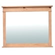 A-America Glacier Point Transitional Wood Mirror in Distressed Natural