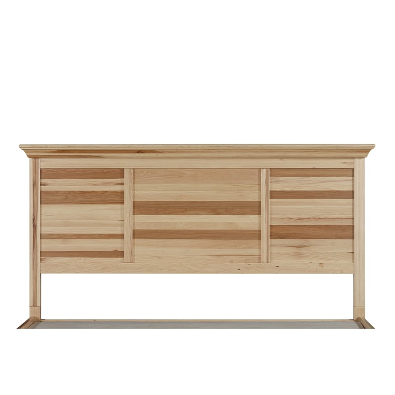 A-America Gallagher 2-Drawer Transitional Wood King Storage Bed in Natural