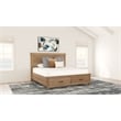 A-America Glacier Point Transitional Wood California King Storage Bed in Natural