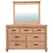 A-America Glacier Point Transitional New Zealand Pine Wood Dresser in Natural
