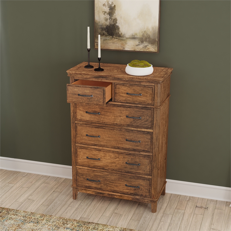 A-America Bandalier Chest in Hickory