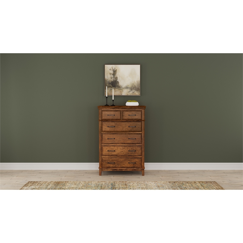 A-America Bandalier Chest in Hickory