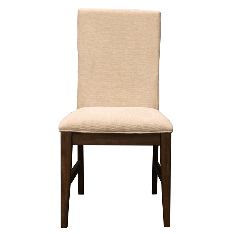 A-America Berkeley Upholstered Side Chair in Hickory (Set of 2)