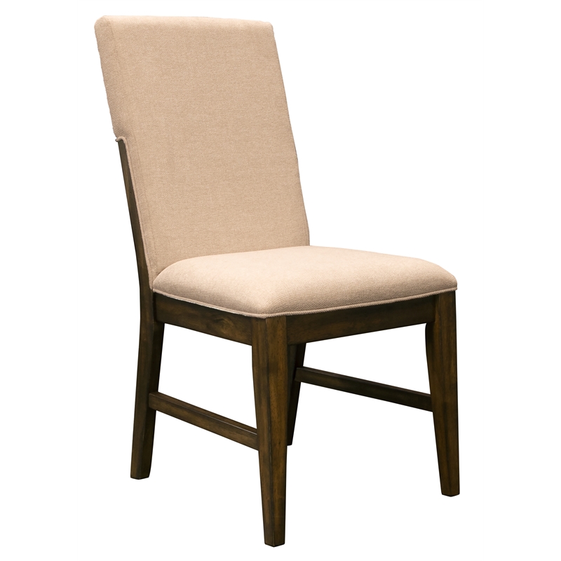 A-America Berkeley Upholstered Side Chair in Hickory (Set of 2)