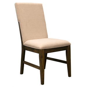 A-America Berkeley Upholstered Side Chair in Hickory (Set of 2)