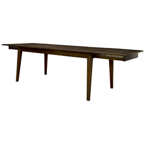 A-America Berkeley 68&quot - 104&quot Leg Table in Hickory