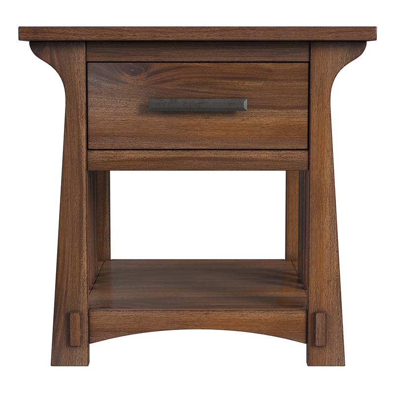A-America Eldora End Table in Hickory