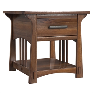 A-America Eldora End Table in Hickory