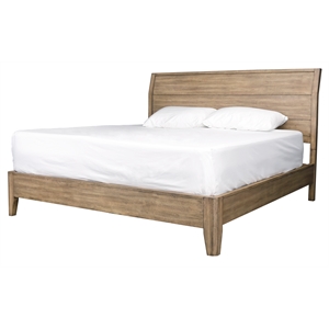 A-America Geo Heights California King Panel Bed in Hickory
