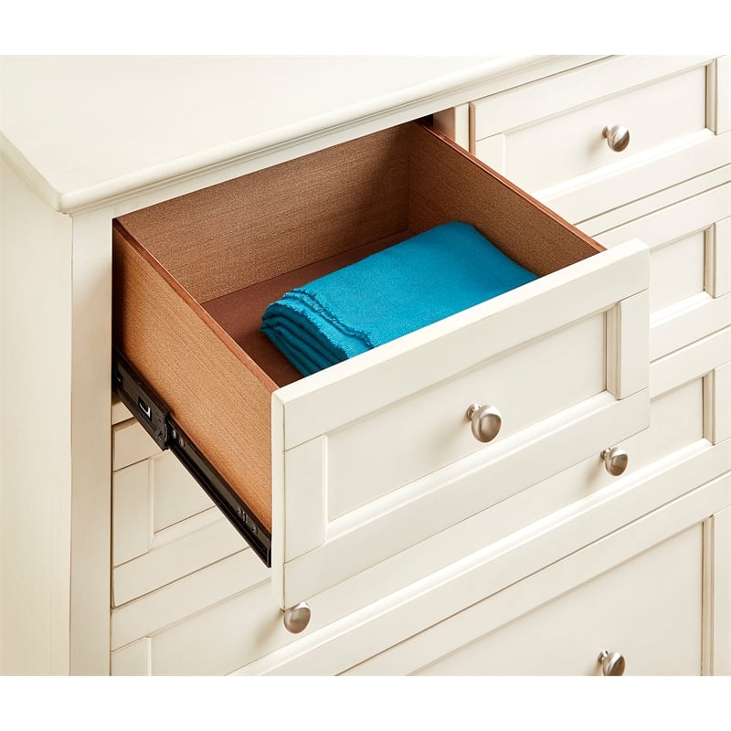 A-America Northlake Chest in Hickory/Off White