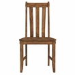 A-America Silverdale Slatback Chair with Wood Seat in Hickory (Set of 2)