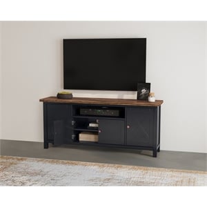 A-America Stormy Ridge 72&quot Media Console in Hickory