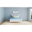 A-America Westlake Queen Mansion Bed in Hickory