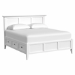 A-America Westlake Solid Wood Queen Storage Bed in Hickory