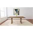 A-America Weston Trestle Table with (1) 18