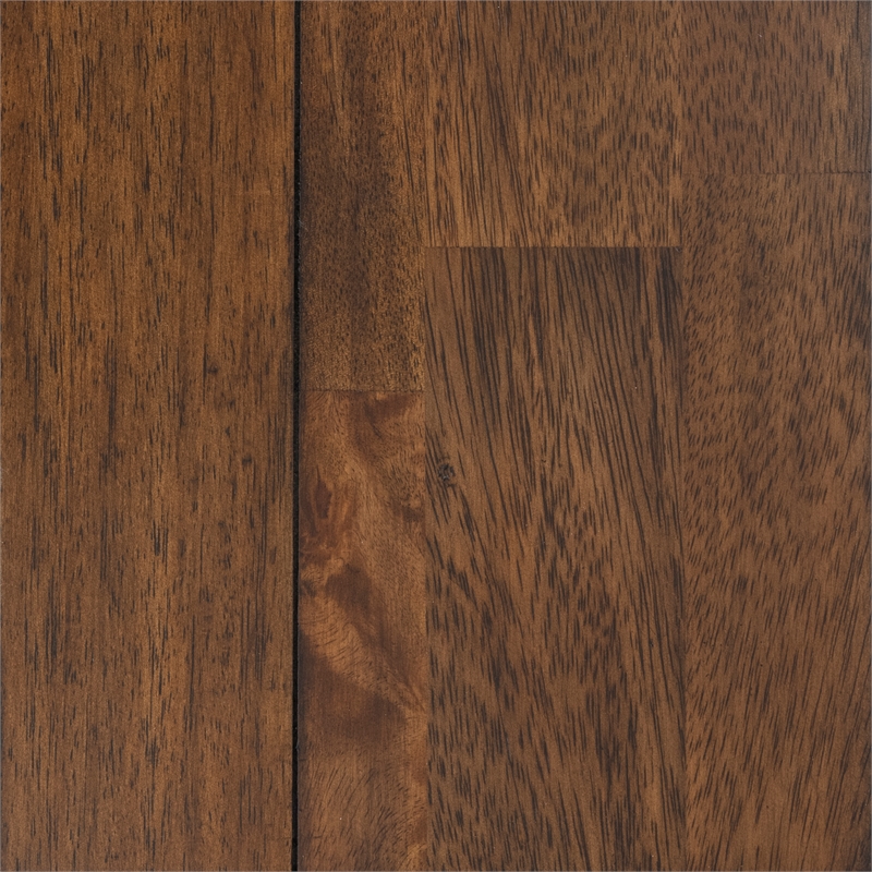 A-America Ozark Ladderback Side Chair with Upholstered Seat in Hickory