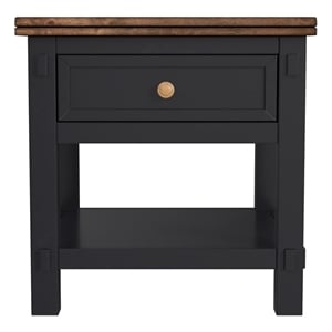 A-America Stormy Ridge End Table in Hickory