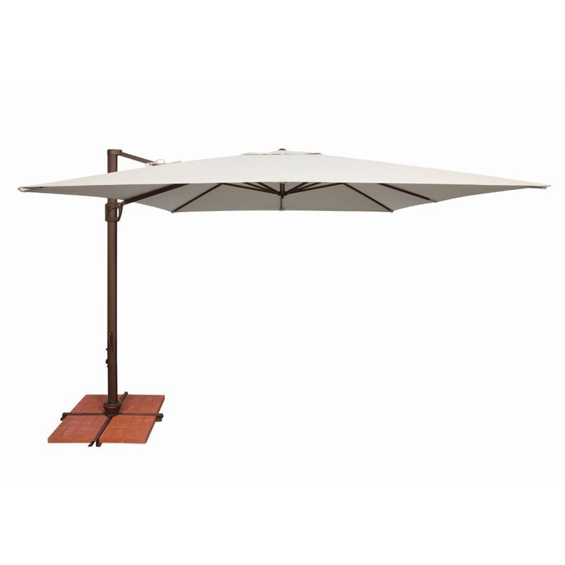 Simplyshade Bali Patio Umbrella In Natural Ssad45 10sq00 A5404