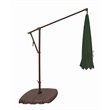 Simply Shade Santorini Patio Umbrella in Forest Green