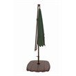 Simply Shade Santorini Patio Umbrella in Forest Green