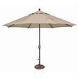 Simply Shade Catalina Octagon Push Button Tilt Umbrella in Bronze/Antique Beige