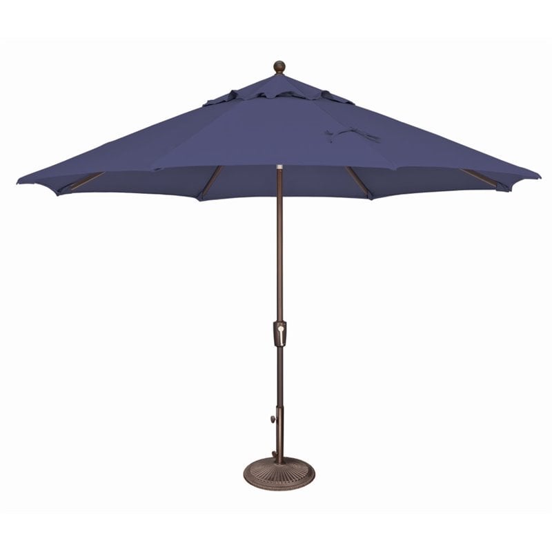 Simplyshade Catalina Patio Umbrella In Sky Blue Ssum92 1100 D2406