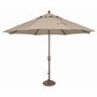 Simply Shade Catalina Octagon Push Button Tilt Umbrella in Bronze/Beige