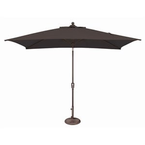 Simply Shade Catalina 120&quot Octagon Push Button Tilt Umbrella - Bronze/Black