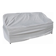 SimplyShade Polyester Protective Cover for Sofa with Elastic in Gray