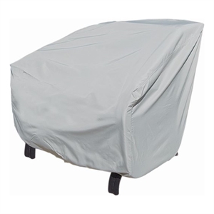SimplyShade Polyester Protective Cover for X-Large Club/Lounge Chair in Gray