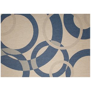 simply shade champagne outdoor rug in neptune
