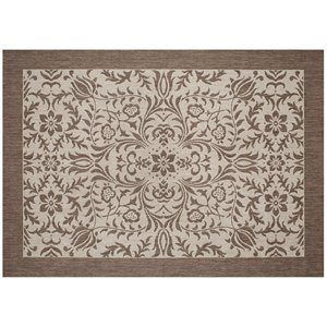 simply shade florence outdoor rug in mocha