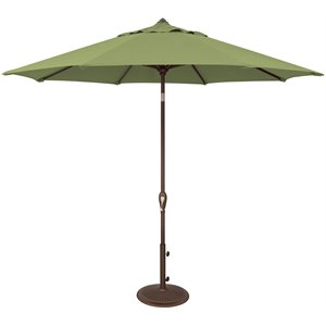 simply shade aruba 9' octagonal auto tilt sunbrella patio umbrella