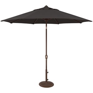 simply shade aruba 9' octagonal auto tilt sunbrella patio umbrella
