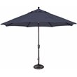 Simply Shade Catalina Octagon Push Button Tilt Umbrella in Black/Navy