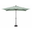 Simply Shade Catalina Octagon Push Button Tilt Umbrella in Black/Spa