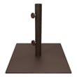 Simply Shade Madura Modern Steel Metal Umbrella Base in Bronze Finish