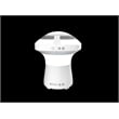 SimplyShade EVO Dual Umbrella Light & Sound Pod with Bluetooth Speaker - White