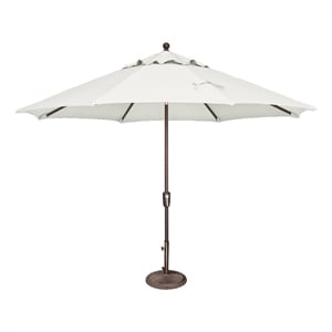 Simply Shade Catalina 11' Octagon Push Button Tilt Umbrella in Natural