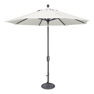 Simply Shade Catalina 9' Octagon Push Button Tilt Umbrella in Natural