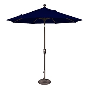 Simply Shade Catalina 7.5' Octagon Push Button Tilt Umbrella in Navy