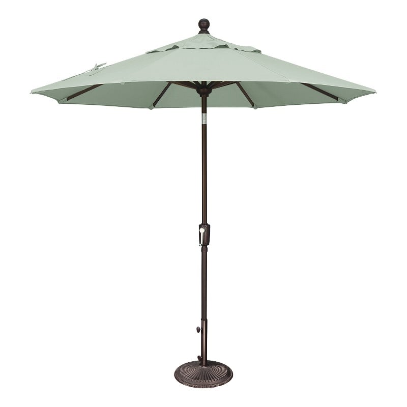 Simply Shade Catalina 7.5' Octagon Push Button Tilt Umbrella in Silver