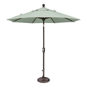 Simply Shade Catalina 7.5' Octagon Push Button Tilt Umbrella in Silver