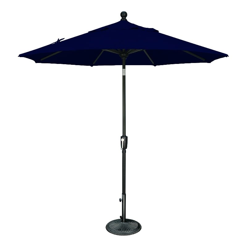 SimplyShade Catalina 7.5' Octagon Push Button Tilt Umbrella in Navy