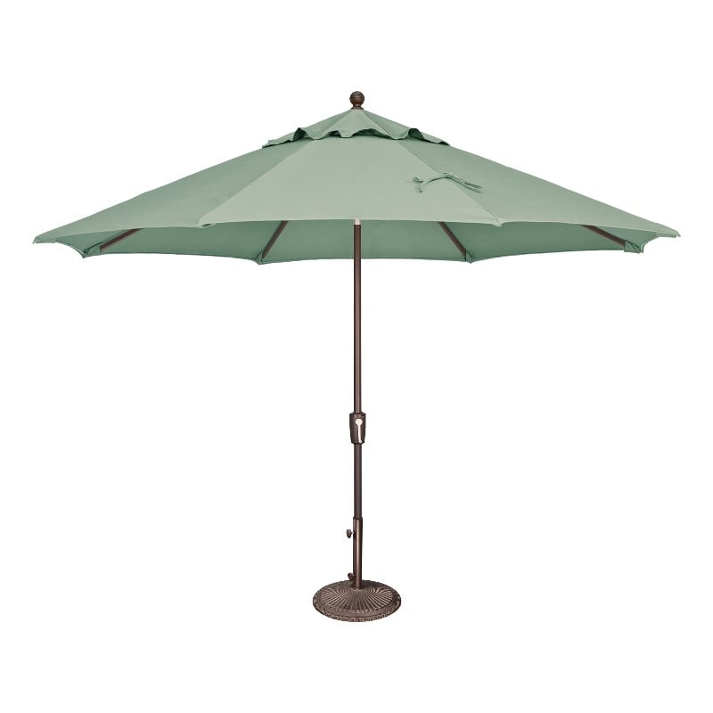 Simply Shade Catalina 11' Octagon Push Button Tilt Umbrella in Spa