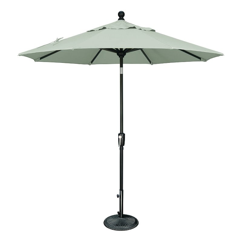Simply Shade Catalina 7.5' Octagon Push Button Tilt Umbrella in Silver