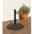SimplyShade Coral 50 LBs Cast Iron Umbrella Base in Anthracite Finish