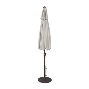 SimplyShade Aruba 9' Octagonal Auto Tilt Patio Umbrella in Black