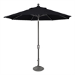 SimplyShade Catalina 9' Octagon Push Button Tilt Umbrella in Black