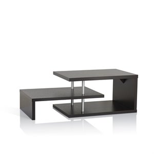 Furniture of America Brockton Coffee Table in Cappuccino
